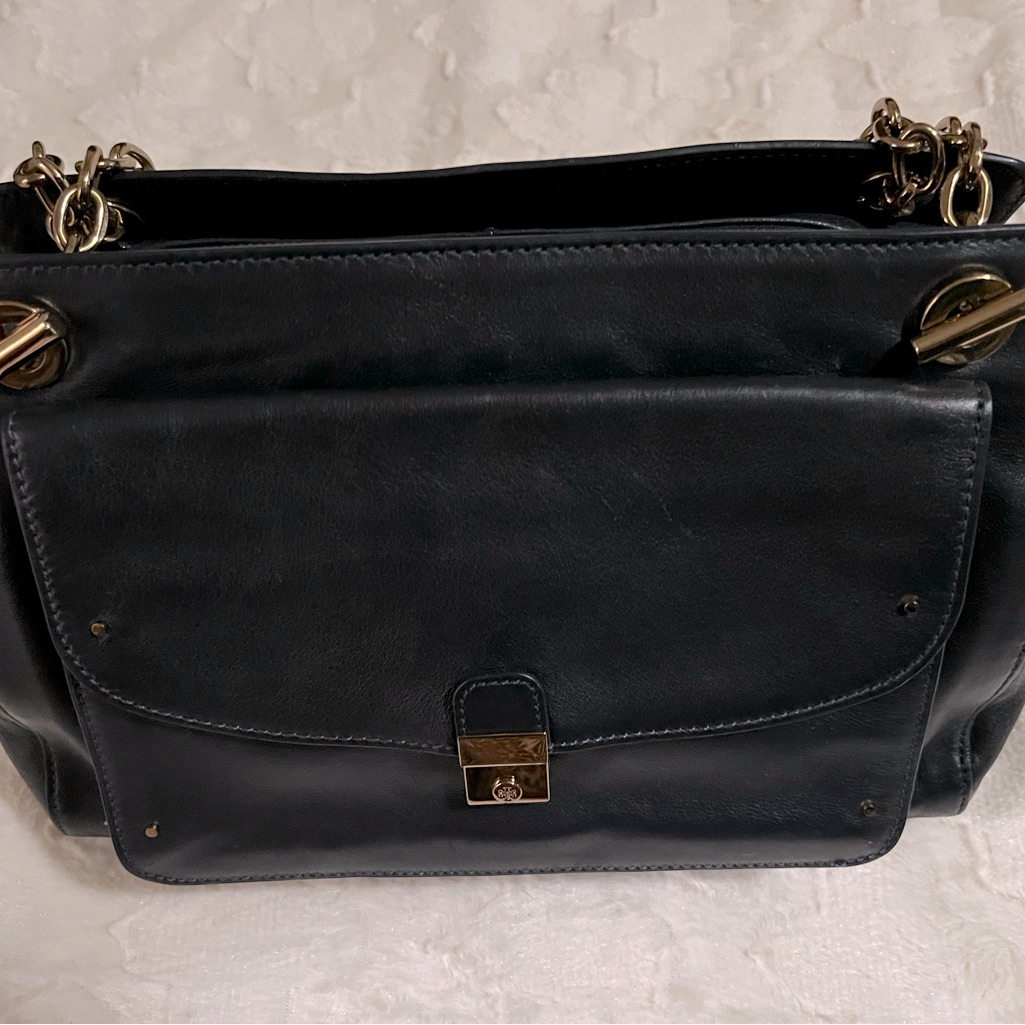 Tory Burch Navy Handbag